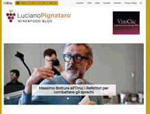 Tablet Screenshot of lucianopignataro.it
